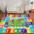 DINSUMRUG Kids Rug for Playroom, ABC Educational Rug with Farm Sea Animal Print,