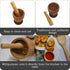 IMUSA USA Small Wood Mortar & Pestle
