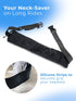 Travel Pillow Alternative with Airplane Head Straps and Car Support Band, Compact Neck Support for Travel