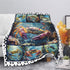 Qvintra Cozy 60"X50" Crab Blanket Crabs Throw Blanket Soft Warm Fuzzy Fleece Lightweight Plush Merch Animals Decor