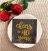 BLUE PANDA 40th Birthday Napkins - 50-Pack 3-Ply 5 x 5 in Black & Gold Foil - Cheers to 40 Years Design for Birthday &