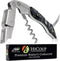 Hicoup Wine Opener, Professional Corkscrews with Foil Cutter & Cap Remover, Manual Wine Key