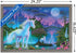 Trends International Unicorn Meadow Wall Poster, 14.725" x 22.375", Barnwood Framed Version