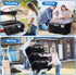 StorageRight Large Moving Bags Heavy Duty Storage Totes, 100L, 4 Packs, Collapsible Moving Supplies with Reinforced