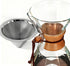 304 Set (34oz AGOGO Pour Over Coffee Maker Glass - Barista Kit with Stainless Filter for Home, Office, Camping, Cafes