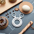 Boao 2 Pieces Stainless Steel Egg Topper Cutter for Boiled Egg Shell Scissors Opener Kitchen Tool