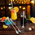 KEAWELL Luxurious 9 Inch Iced Tea Spoon Set - 4 Pieces, Gorgeous Design, 18/10 Stainless Steel, Perfect for Cocktails