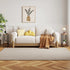 TB01BB060 TUTOTAK Small End Table with Charging Station, Narrow Side Table with USB Ports and Outlets, Skinny Sofa