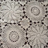 Abreeze Rustic Floral Table Runner, Hand Crochet Table Doily, Beige Cotton Lace Table Decoration 15.7"X59"
