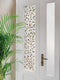 Artscape Cascade Sidelight, Window Privacy Film, Stained Glass Pattern, 12 x 83 inches