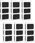 Paultra2 Refrigerator Air Filter Replacement, Compatible with Frigidaire Pureair Ultra 2, 6 Pack