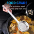 TBWHL Multi-functional Hot Pot Fat Skimmer Spoon – Stainless Steel Fine Mesh Food Strainer for Skimming Grease, DIA 4.4"