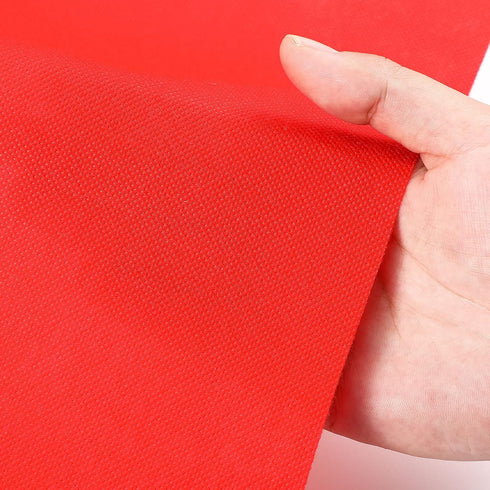 Shappy Red Carpet Runner Rug with 1 Piece Carpet Tape for Wedding, Christmas, Thanksgiving, 2.6 x 16.4 Feet