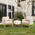 Finiboko Cover,32"L 32"W 16"H Furniture,100% 600D Patio Ottoman x x Square Patio Dining Table Cover for Outdoor