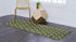 Unique Loom Trellis Collection Area Rug - Philadelphia (2' x 6' 1" Runner Dark Green/Beige) by Unique Loom
