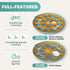 18~36 Egg Incubators for Hatching Eggs, Egg Incubator with Automatic Egg Turning and Humidity Control and Temperature