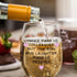 Chance Made Us Colleagues - Best Coworker BFF Gift, Perfect for Work Bestie Friend, 15 oz Stemless Wine Glass