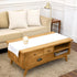 Solino Home Linen White Table Runner 48 Inches - Classic Hemstitch, 100%