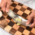 Set -304 Grinder(B0201) Cook Guy Garlic Press Rocker Stainless Steel Premium All-Steel Garlic Mincer, Crusher, Peeler
