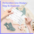 50 Baby Shower Bingo Game, Bingo Cards Perforated Calling Cards Bingo Games for Baby Shower, Bridal Wedding Shower
