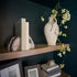 Set 2 ZICOTO of Beautiful Decorative Linen Books - Aesthetic Faux/Fake Books for Modern Home Decoration on Coffee