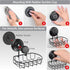 Suction Soap Dish with Hooks - Rustproof Stainless Steel SS304 Shower Soap Holder - Powerful Vacuum Suction Cup Sponge