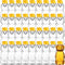 Thenshop 36 Pcs Honey Bear Bottle,Plastic Honey Squeeze Bottle,Honeybear Squeeze Jars,Cute Empty