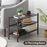 Furshus 3-Tier Closet, Shoe Rack, Bamboo Stackable Shoe Shelf Storage Organizer, Shoe Stand for Entryway and Hallway
