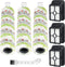 3 Pack Multi-Surface Pet Brush Rolls 2788 and Vacuum Filters 1866 Compatible