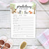Giftideaworkshop 25 Advice and Prediction Cards for Baby Shower Game, New Mom and Dad Card for Girl or Boy Babies, New