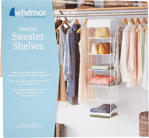 6-Shelf Whitmor Hanging Accessory Bag