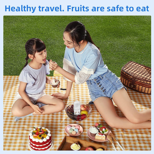 Fruit and Vegetable Cleaning Machine, USB Wireless Food Purifier for Washing Fruits, Vegetables, Rice, Meat, Tableware