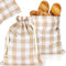 2 Pcs Linen Bread Bags for Homemade 13 x 17 Inches Sourdough