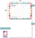 Recipe Box with Cards: 50 Count Floral Recipe Cards, Metal Recipe Box, 4x6 Recipe Cards