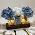 Mason Jar Centerpiece Table Decor for Dining Room Farmhouse Coffee Table Decor with Wood Tray Fairy Lights Fake Flowers