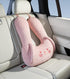 BEBAS U-Shaped Kids Travel Pillow for Car - Comfortable Neck and Head Support Pillow for Sleeping on Long Trips, Cute