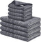 FGSAEOR Microfiber Kitchen Towels & Dish Cloths Set - Premium Ultra-Soft, Super