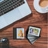 Magnetic Polaroid Picture Frame 2.5 * 3.5", Instax Mini Frame Photo Magnets, Black-20 Pcs for Fridge, Wallet Size