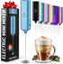 Zulay Kitchen Mini Milk Frother Handheld - Electric Drink Mixer - Portable Wand for Coffee, Lattes, Cappuccino -