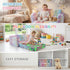 2-in-1 Kids Couch Sofa Toddler Couch Unicorn Glow in the Dark Foldable Kids Sofa Bed Flip Open Toddler Sofa Chair