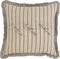 VHC Brands Farmhouse Bedding-Sawyer Mill Tan Fabric Euro Sham, 26x26 (Dark Creme White)