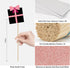 Birthday Photo Booth Props Kit - 30 Pieces Happy Birthday Party Decoration Set with Real Glitter for Women