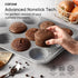 7-Piece Set Sets CAROTE Nonstick Stackable Baking Pans - Bakeware Including Cookie Sheets for Baking, Muffin Pan, Bread