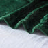 Whale Flotilla Flannel Fleece Throw Blanket, Soft Velvet Sofa Blanket, Vintage Pattern, 50x60 Inch, Deep Green