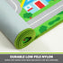 Decor,5.2'x3.3' Capslpad Green Car Road Kid Rug Carpet Playmat for Playoom Traffic Road Kids Play Mat for Toddler Non