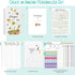 OUTSHINE Blank Recipe Book: 6x9 Recipe Notebook to Write in Your Own Recipes, Recipe Binder, and Journal