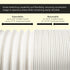Whynter ARC-EH-1113-SET Exhaust and Intake Hose Set for V1 Portable Air Conditioner Models