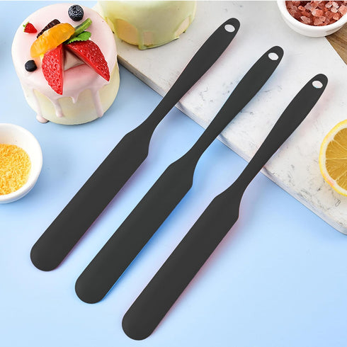 2Pcs Spatula,10 Inch 4pcs) Silicone Jar Jam Spreader for Peanut Butter,Heat-Resistant Food-Grade Jar Blender,Kitchen