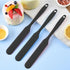 2Pcs Spatula,10 Inch 4pcs) Silicone Jar Jam Spreader for Peanut Butter,Heat-Resistant Food-Grade Jar Blender,Kitchen