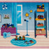 4x6 Rug&Play Ultra Soft Rainbow Dollhouse Play Rug for Girls Room Washable Non-Slip Area Rugs for Kid Bedroom & Kids